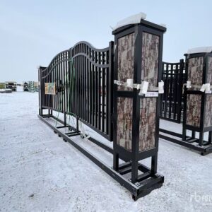 Carbon Steel Wrought Iron Gate