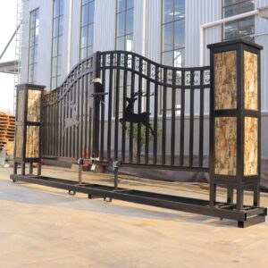 Wrought Iron Driveway Gate