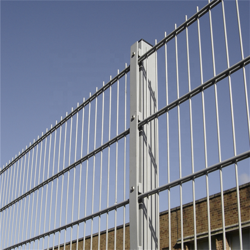 2D Panel Double Wire Welded Iron Wire Fence - Image 4