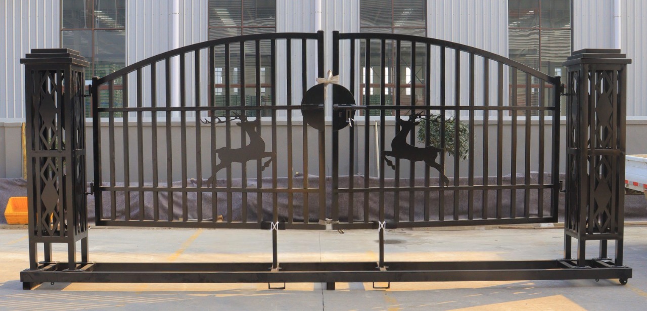 Wrought Iron Driveway Gate - Image 2