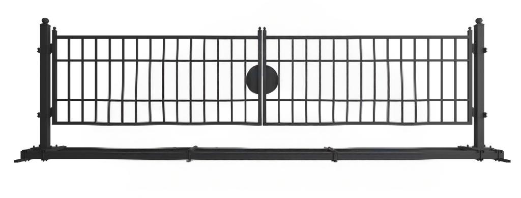 Wrought Iron Driveway Gate - Image 5