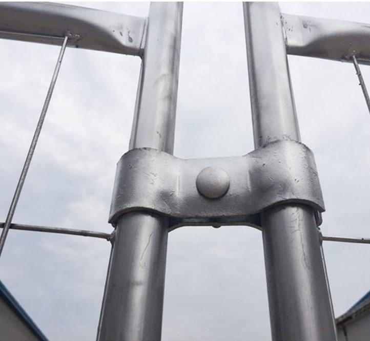 Galvanized Chain Link Fence Panel Clamps 1-3/8'' - Image 5